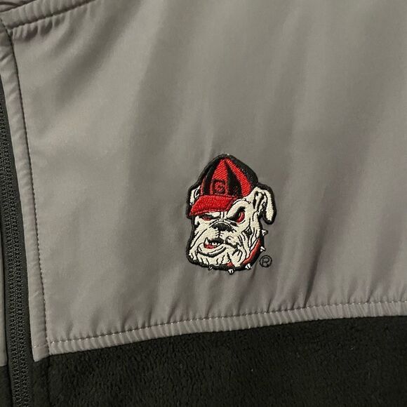 Georgia Bulldogs full zip fleece jacket - Picture 2 of 4
